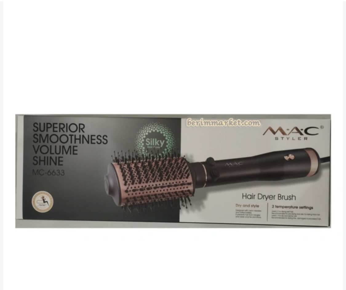 سشوار چرخشی ۲ کاره آیونیک مک استایلر مدل MC-6633